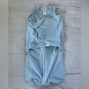 Halo Sleep sack/Swaddle in blue fleece